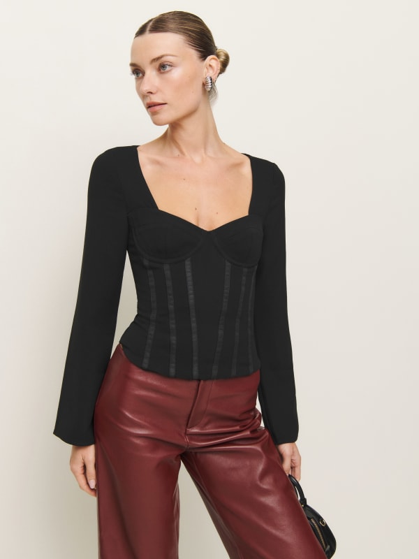 Amina Top - Black